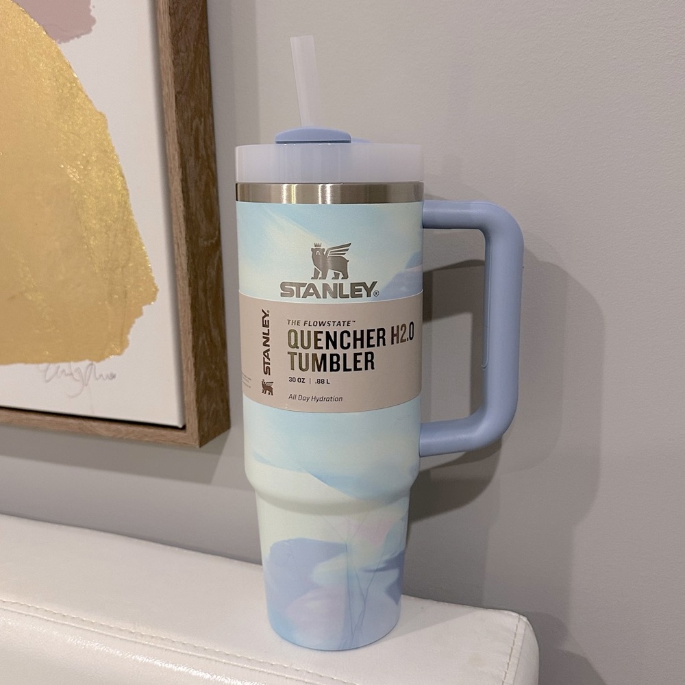 BRAND NEW Stanley 30 oz “Cool Serene Brushstroke”